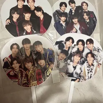 SixTONES 집합 부채 4개 세트
