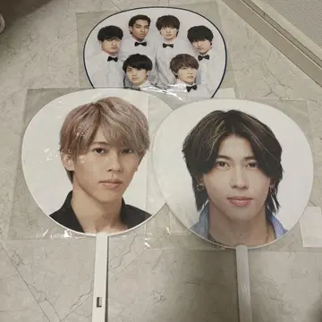 A!group 스에자와 세이야 부채 3개 세트