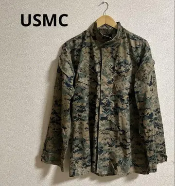 USMC 디지털 카모플라쥬 밀리터리 자켓 ARMY navy
