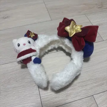 USJ 크리스마스 한정판 키티 머리띠