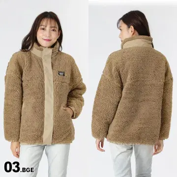 ROXY 여성용 보아 자켓 베이지