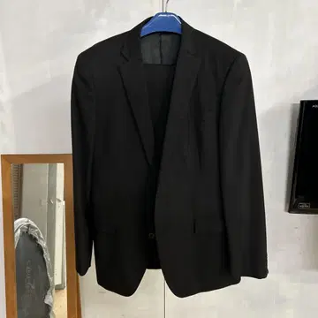 블랙 비즈니스 정장 세트 Aoki 185 AB8 보정 있음