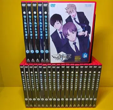 새상품 케이스 교환 완료 월드 트리거 DVD 1기 전 24권 전권 세트