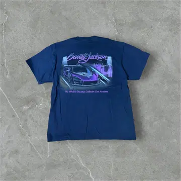 Barrett-Jackson T셔츠 X-LARGE 네이비
