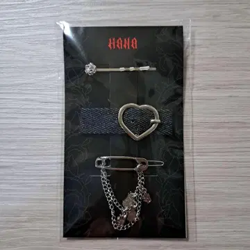 [ 미사용 새상품 미개봉 ] HANA BAD LOVE 헤어핀 세트