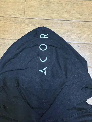 COR 후드 후드티