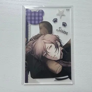 종원의 빌슈 겨울 시장 아크릴 카드 아카 시안