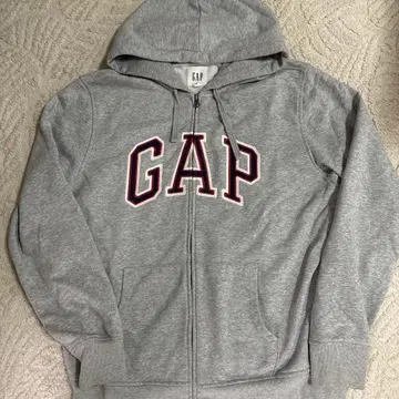 GAP 그레이 풀 집업 후드티 M 사이즈