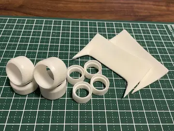 1/24 레진제 부품 set