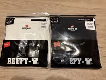 Hanes 비피 포켓 티셔츠 2색 세트 L 사이즈