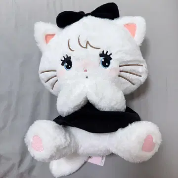 mikko BLACK RIBBON BIG 봉제 인형 무스