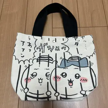 치이카와 (먼작귀) 하치와레 죄수 토트백 미니 토트백 런치 토트백