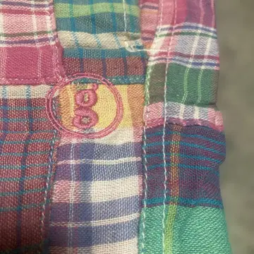 GOODENOUGH 체크 무늬 숏팬츠 사이즈 2