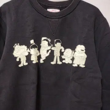 EVISU / 에비수 천재 바카본 아카츠카 후지오 콜라보 맨투맨 속기모