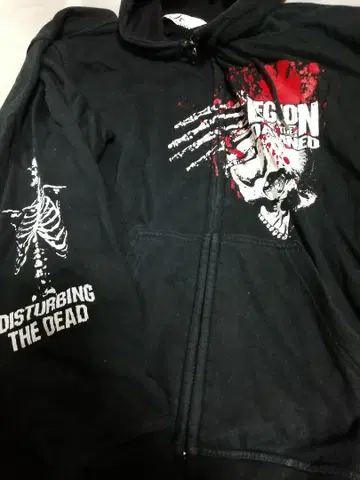 LEGION OFTHE DAMNED 데스 슬래시 후드티