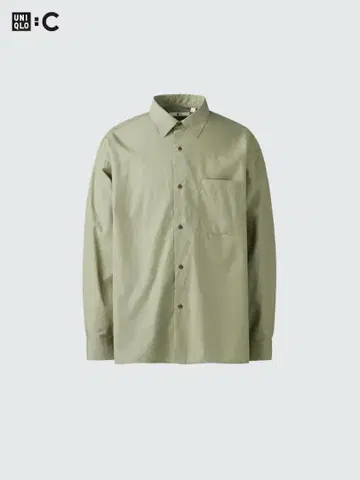 UNIQLOC 브로드 오버 사이즈 셔츠