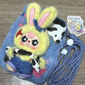 babythree 베이비쓰리 봉제 인형 파우치 스마트폰 숄더