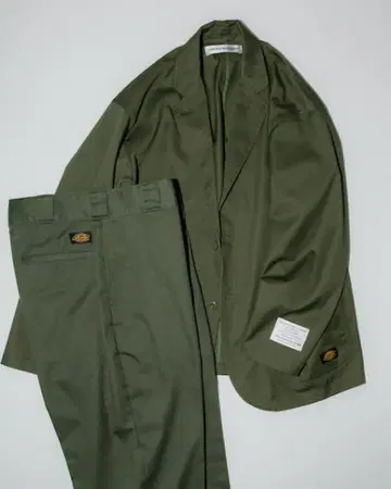 DKSxTFS SuitSP 캐주얼 수트 셋업 XS 올리브