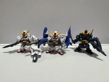 SD 건담 건담 Mk-II 3체 세트 슈퍼 건담 가샤폰 전사