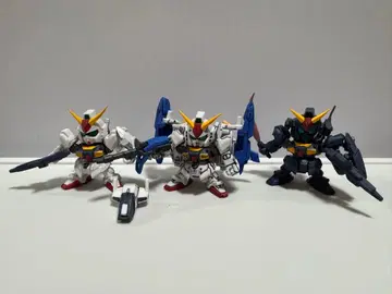SD 건담 건담 Mk-II 3체 세트 슈퍼 건담 가샤폰 전사