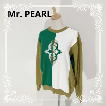 a1206 Mr. PEARL 컬러 블록 트레이닝복 귀여운 세련된