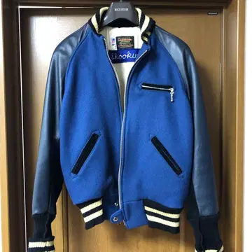 SKOOKUM 바시티 자켓 38 사이즈 파랑