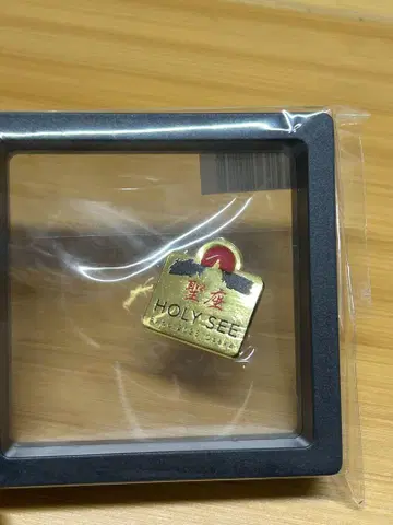 미개봉 새상품 오사카 만국박람회 이탈리아관 바티칸 핀 배지