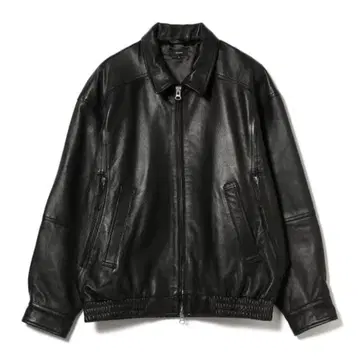 BEAMS 가죽 블루종