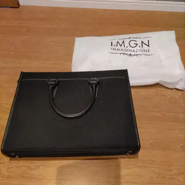 I.M.G.N. 블랙 비즈니스 백 미사용 새상품