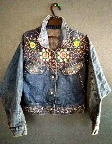 빈티지풍 오리지널 디자인 손자수 비쥬 장식 G 10월 말 종료