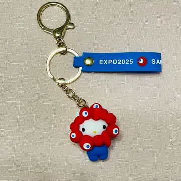 헬로키티 EXPO2025 오사카 간사이 박람회 키링 회장 한정판