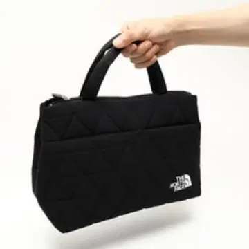 THE NORTH FACE 블랙 토트백 지오 페이스 박스 토트