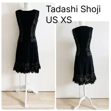 타다시 쇼지 슬리브리스 드레스 US XS