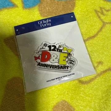 슈퍼주니어 D&E 핀 배지