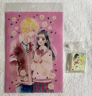 리본전 무라타 마유 허니 레몬 소다 노블 아트 클리어 파일