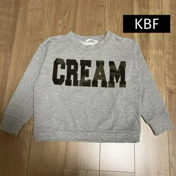 [ KBF ] 트레이닝복 긴팔 로고 디자인 그레이