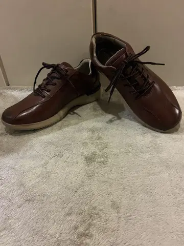 ROCKPORT 가죽 스니커즈 브라운 25.5 pedala