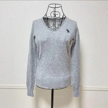 아베크롬비 앤 피치 긴팔 스웨터 스키퍼 캐시미어 고급 XS