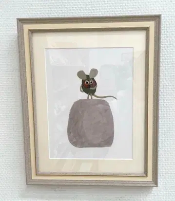레오 리오니 전시회 한정 판매품 프레데릭 스위미 액자 그림