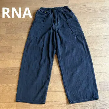 URCH RNA 와이드 팬츠 블랙 사이즈 M