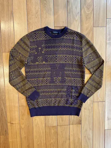 SCOTCH&SODA 기하학 패턴 스웨터 니트