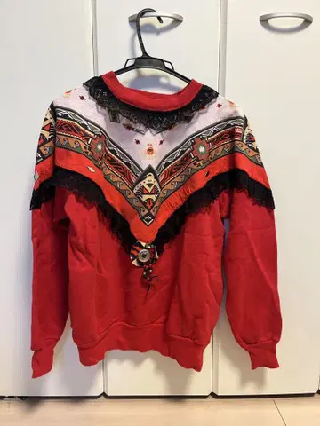 80년대 USA제 PANNILL 레드 LARGE 구제 의류