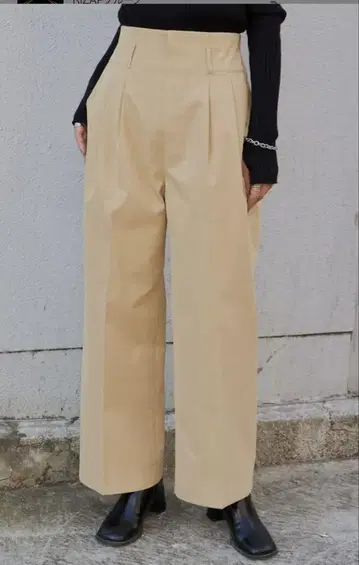 Auntie Rosa 앙티로자 택 하이라이즈 치노 치노 팬츠