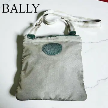 새상품급 BALLY 나일론 x 가죽 토트백 그레이 계열 A4 대응