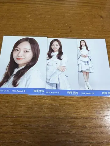 노기자카46 우메자와 미나미 캔뱃지&브로마이드 세트