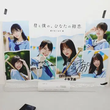 히나타자카46 코사카 나오 친필 사인 포스터 히나코이