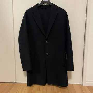 ZARA 블랙 체스터 코트