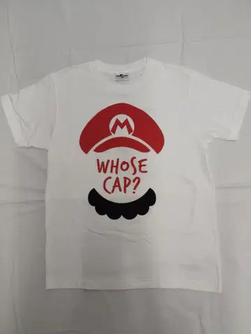 유니버셜 한정판 공식 t셔츠 WHOSE CAP? 마리오 t셔츠 USJ