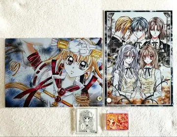 리본전 타네무라 아리나 클리어 파일 노블 아트 시계 부품 플레이트 스탠드