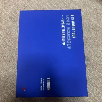 BTS WORLD TOUR LOVE YOURSELF DVD LONDON